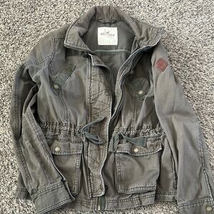 Hollister Olive Green Utility Jacket